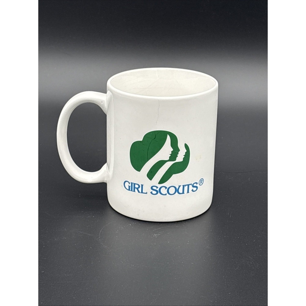 Vintage 1997 Girl Scouts Mug Lac Baie Council 85th/35th Anniversary Wisconsin